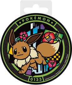 Pokemon Ceramic Coasters - Eevee voor de Merchandise kopen op nedgame.nl