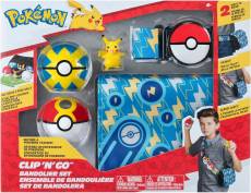 Pokemon Clip 'N Go Bandolier Set - Pikachu (Repeat/Quick Ball) voor de Merchandise kopen op nedgame.nl