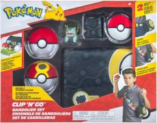 Pokemon Clip 'N Go Bandolier Set (Bulbasaur + Repeat Ball + Poke Ball) voor de Merchandise kopen op nedgame.nl