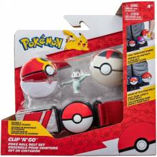 Pokemon Clip 'N Go Poke Ball Belt (Machop + Repeat Ball & Timer Ball) voor de Merchandise kopen op nedgame.nl