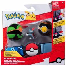 Pokemon Clip 'N Go Poke Ball Belt (Sneasel + Dusk Ball & Luxury Ball) voor de Merchandise kopen op nedgame.nl