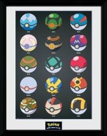 Pokemon Collector Print - Pokeballs voor de Merchandise kopen op nedgame.nl