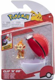 Pokemon Figure - Chimchar + Poke Ball (Clip 'n' Go) voor de Merchandise kopen op nedgame.nl