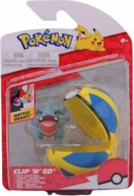 Pokemon Figure - Gible + Quick Ball (Clip 'n' Go) voor de Merchandise kopen op nedgame.nl