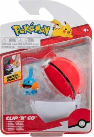 Pokemon Figure - Mudkip + Poke Ball (Clip 'n' Go) voor de Merchandise kopen op nedgame.nl