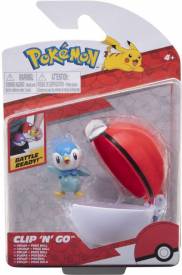 Pokemon Figure - Piplup + Poke Ball (Clip 'n' Go) voor de Merchandise kopen op nedgame.nl