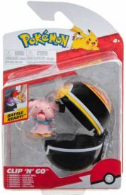 Pokemon Figure - Snubbull + Luxury Ball (Clip 'n' Go) voor de Merchandise kopen op nedgame.nl