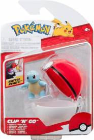Pokemon Figure - Squirtle (Action Pose) + Poke Ball (Clip 'n' Go) voor de Merchandise kopen op nedgame.nl