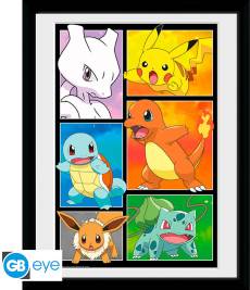 Pokemon Framed Print - Comic Panel voor de Merchandise kopen op nedgame.nl