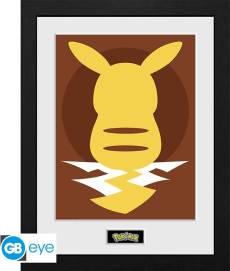 Pokemon Framed Print - Pikachu Silhouette voor de Merchandise kopen op nedgame.nl