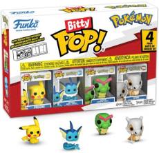 Pokémon Funko Bitty Pop! 4-Pack: Pikachu / Vaporeon / Caterpie / Cubone voor de Merchandise preorder plaatsen op nedgame.nl