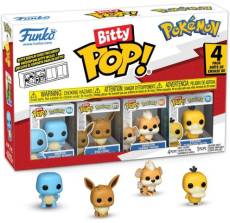 Pokémon Funko Bitty Pop! 4-Pack: Squirtle / Eevee / Growlithe / Psyduck voor de Merchandise preorder plaatsen op nedgame.nl