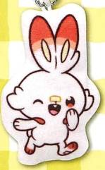 Pokemon Gashapon Mini Cushion Keychain - Scorbunny voor de Merchandise kopen op nedgame.nl