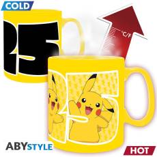 Pokemon Heat Change Mug - Pikachu 25 voor de Merchandise kopen op nedgame.nl