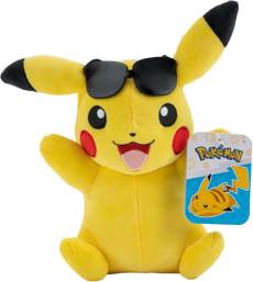 Pokemon Pluche - Pikachu with Summer Sunglasses voor de Merchandise kopen op nedgame.nl
