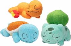 Pokemon Pluche - Sleeping Starters (16cm) voor de Merchandise kopen op nedgame.nl
