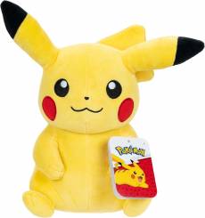 Pokemon Pluche - Smiling Pikachu (Jazwares) (30cm) voor de Merchandise kopen op nedgame.nl