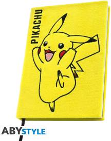 Pokemon Plush A5 Notebook - Pikachu voor de Merchandise kopen op nedgame.nl