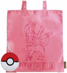 Pokemon Portable Eco Bag in Poke Ball - Sylveon voor de Merchandise kopen op nedgame.nl