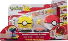 Pokemon Surprise Attack Game - Pikachu & Machop voor de Merchandise kopen op nedgame.nl