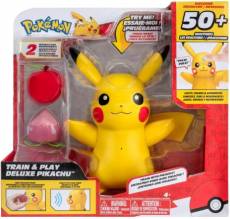 Pokemon Train & Play Deluxe Pikachu voor de Merchandise kopen op nedgame.nl