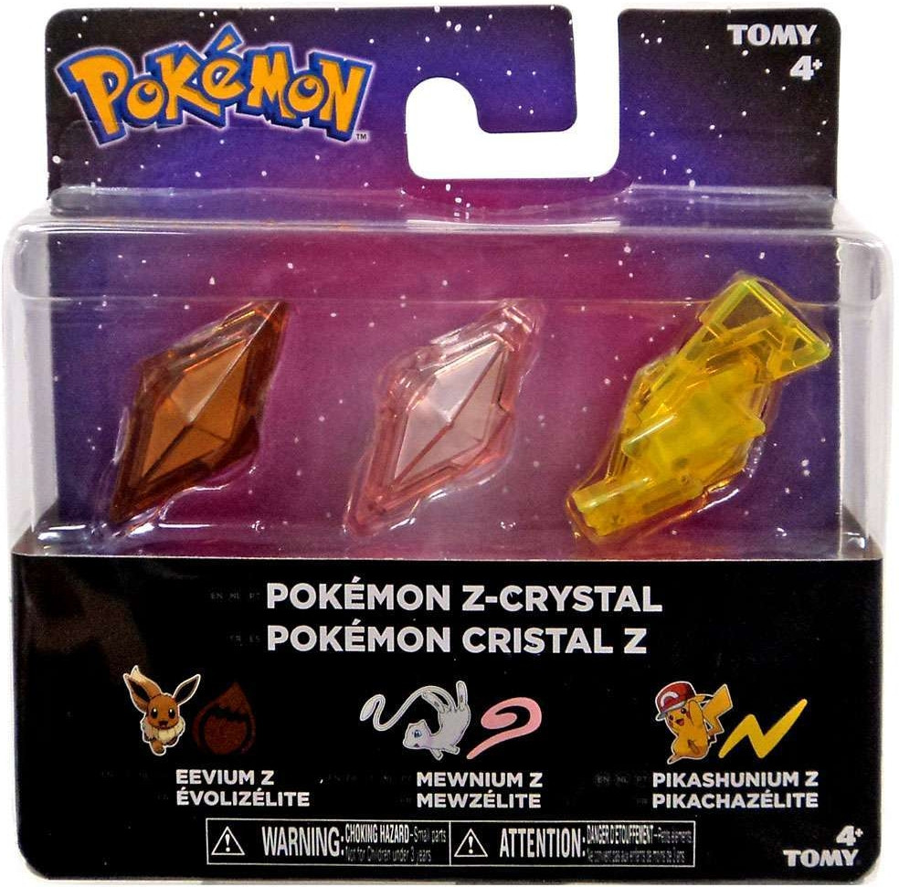 meest temperatuur het internet Nedgame gameshop: Pokemon Z-Crystal 3-Pack (Eevium Z, Mewnium Z,  Pikashunium Z) (Merchandise) kopen