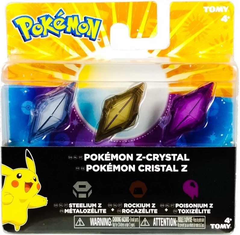 Nedgame Gameshop Pokemon Z Crystal 3 Pack Steelium Z Rockium Z Poisonium Z Merchandise Kopen