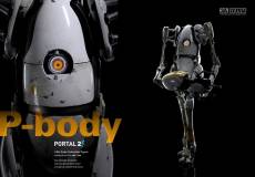 Portal 2: P-Body Sixth Scale Figure voor de Merchandise kopen op nedgame.nl