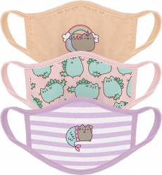 Pusheen - Adjustable Shaped Face Mask (3 Pack) voor de Merchandise kopen op nedgame.nl