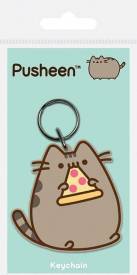 Pusheen - Pizza Nomming Rubber Keychain voor de Merchandise kopen op nedgame.nl