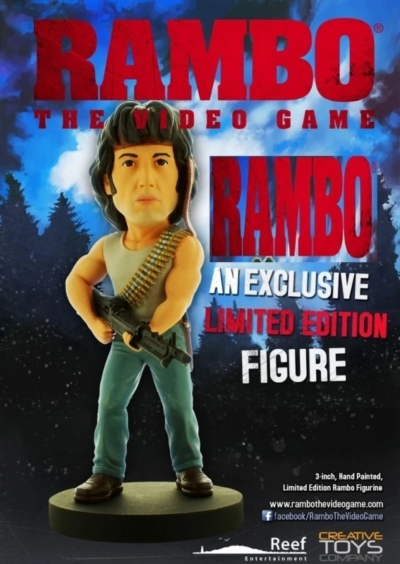 Rambo The Videogame Figure: Rambo with Gun voor de Merchandise kopen op nedgame.nl