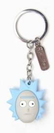 Rick & Morty - Ricks Face 3D Rubber Keychain voor de Merchandise kopen op nedgame.nl