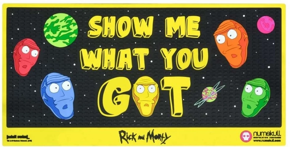 Rick and Morty - Show Me What You Got Door Mat voor de Merchandise kopen op nedgame.nl