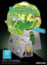 Rick and Morty - Tech Stickers voor de Merchandise kopen op nedgame.nl