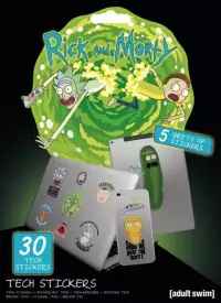 Rick and Morty - Tech Stickers voor de Merchandise kopen op nedgame.nl