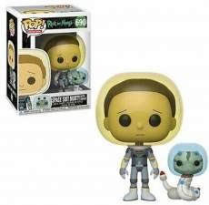 Rick and Morty Funko Pop Vinyl: Space Suit Morty with Snake voor de Merchandise kopen op nedgame.nl