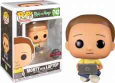 Rick and Morty Funko Pop Vinyl: Morty with Laptop Limited Edition voor de Merchandise kopen op nedgame.nl