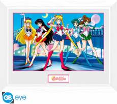 Sailor Moon Framed Print - Group (30x40cm) voor de Merchandise kopen op nedgame.nl