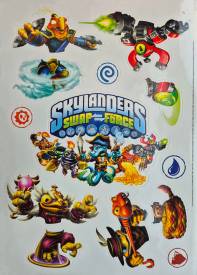 Skylanders Swap Force - Promo Stickers Sheet voor de Merchandise kopen op nedgame.nl