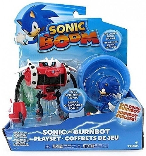 tetraëder Praktisch uitgehongerd Nedgame gameshop: Sonic Boom Action Figure - Sonic vs Burnbot (Merchandise)  kopen