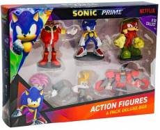 Sonic Prime Action Figures: 6 Pack Deluxe Box - Pack 1 voor de Merchandise kopen op nedgame.nl