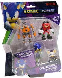 Sonic Prime Collectible Figures: 5 Pack - Pack 1 (Inclusief 1 hidden figure) voor de Merchandise kopen op nedgame.nl
