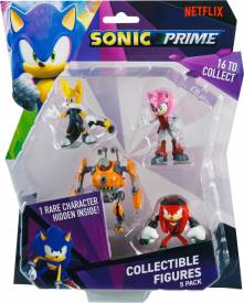 Sonic Prime Collectible Figures: 5 Pack - Pack 3 (Inclusief 1 hidden figure) voor de Merchandise kopen op nedgame.nl