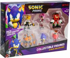 Sonic Prime Collectible Figures: 8 Pack Deluxe Box - Pack 1 (Inclusief 2 hidden figures) voor de Merchandise kopen op nedgame.nl