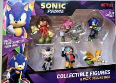 Sonic Prime Collectible Figures: 8 Pack Deluxe Box - Pack 2 (inclusief 2 hidden figures) voor de Merchandise kopen op nedgame.nl