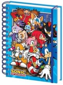 Sonic the Hedgehog - Green Hill Zone Gang A5 Notebook voor de Merchandise kopen op nedgame.nl