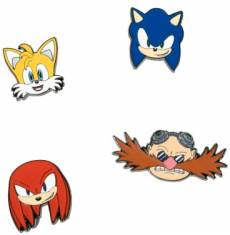 Sonic the Hedgehog - Pin Badges 4-Pack voor de Merchandise kopen op nedgame.nl