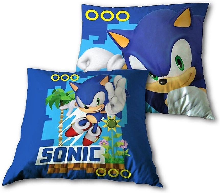 Master diploma Raad teer Nedgame gameshop: Sonic the Hedgehog - Polyester Kussen (35x35cm)  (Merchandise) kopen