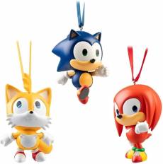 Sonic the Hedgehog - Sonic Set of 3 Tree Ornaments voor de Merchandise kopen op nedgame.nl