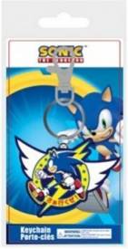 Sonic the Hedgehog - Sonic Wing Logo Rubber Keychain voor de Merchandise kopen op nedgame.nl